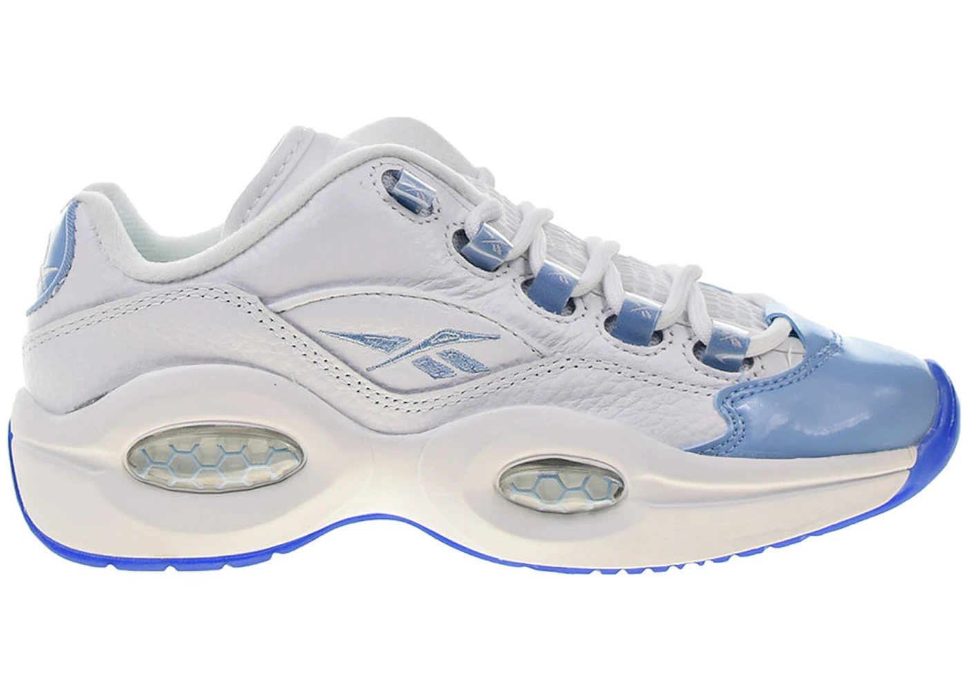 Reebok Question Low Patent Toe Carolina (GS)
