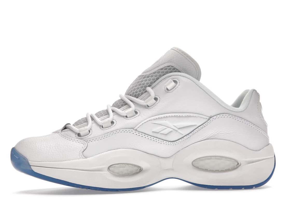 Vue 18 de Reebok Question Low White Clear Blue Sole
