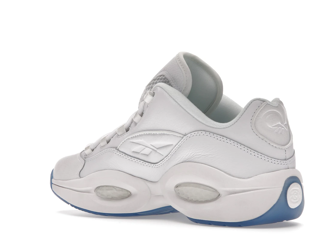 Vue 23 de Reebok Question Low White Clear Blue Sole