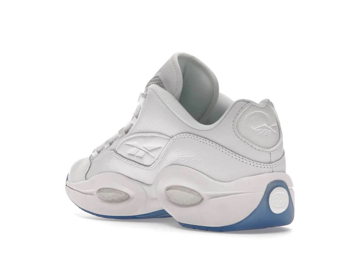 Vue 24 de Reebok Question Low White Clear Blue Sole