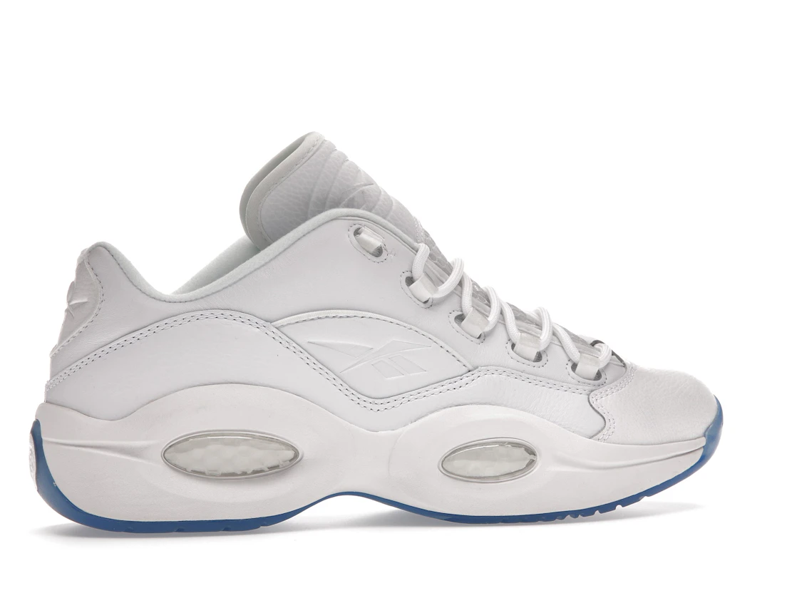 Vue 35 de Reebok Question Low White Clear Blue Sole