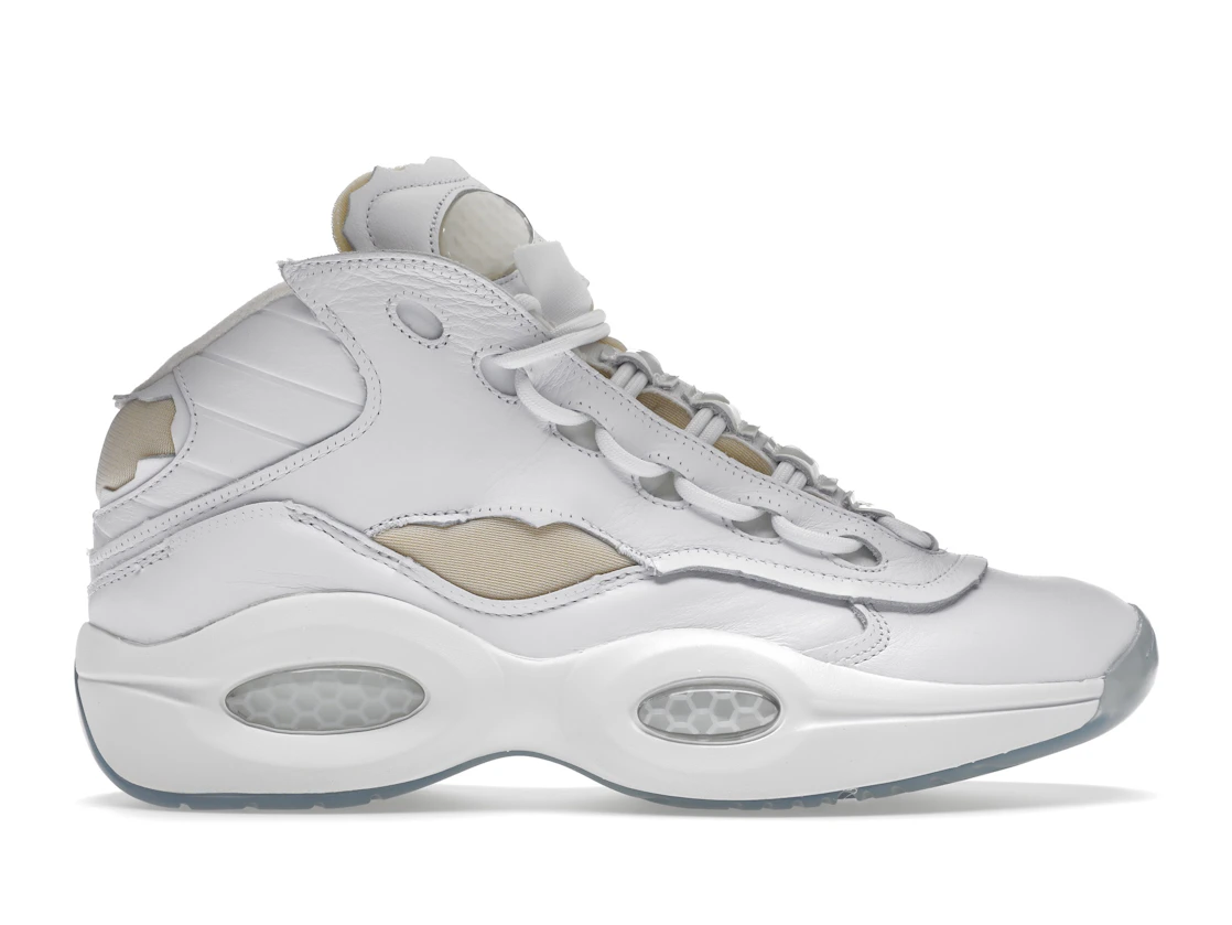 Vue 1 de Reebok Question Mid Maison Margiela Memory Of White