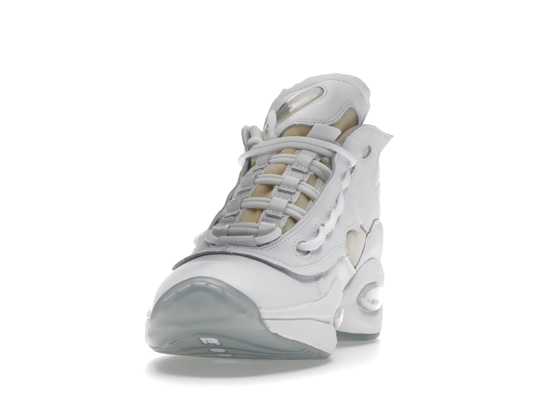 Vue 12 de Reebok Question Mid Maison Margiela Memory Of White