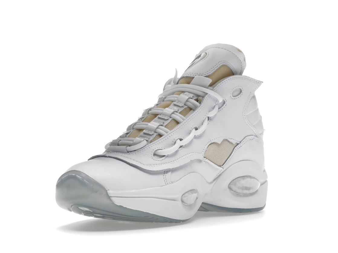 Vue 14 de Reebok Question Mid Maison Margiela Memory Of White