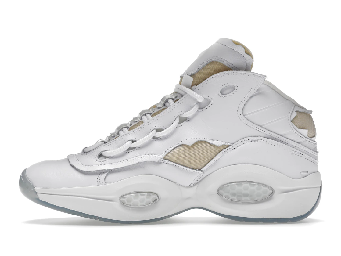 Vue 19 de Reebok Question Mid Maison Margiela Memory Of White