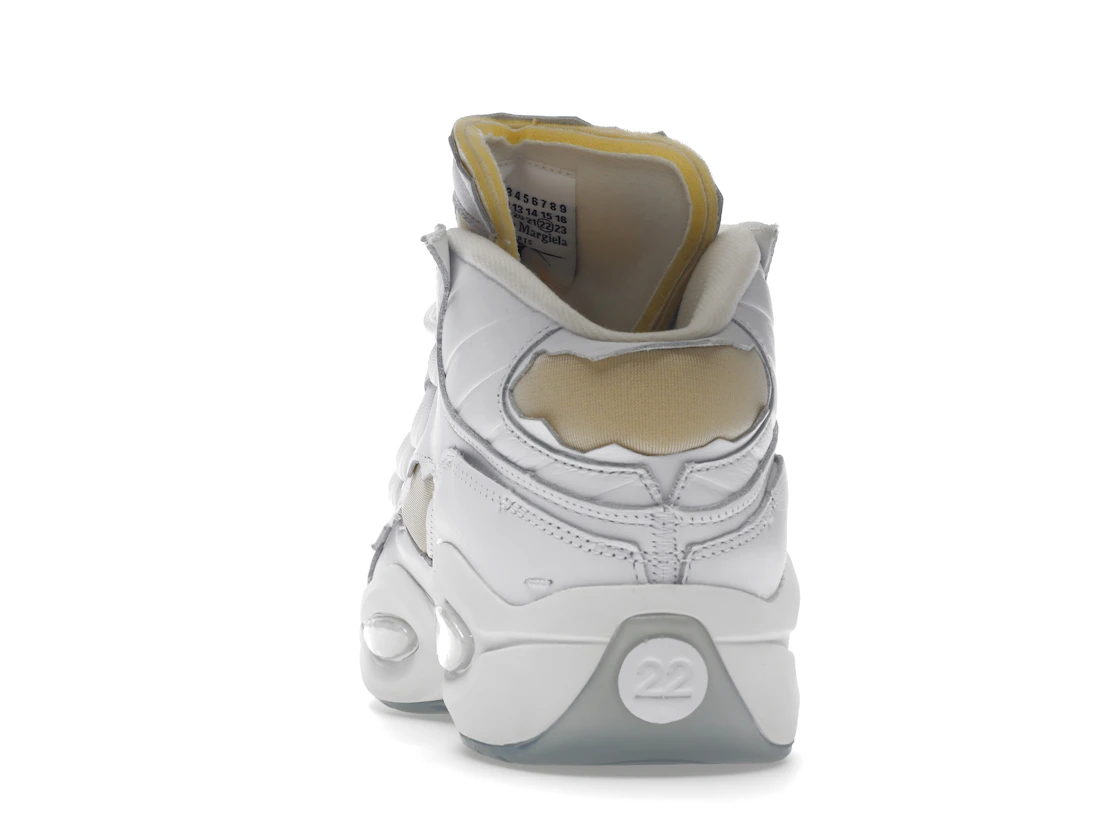 Vue 27 de Reebok Question Mid Maison Margiela Memory Of White