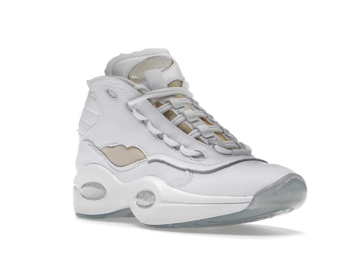 Vue 6 de Reebok Question Mid Maison Margiela Memory Of White