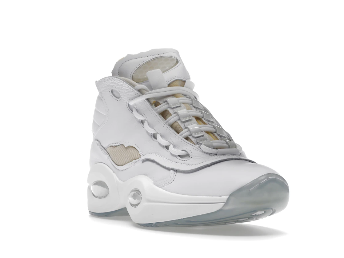 Vue 7 de Reebok Question Mid Maison Margiela Memory Of White