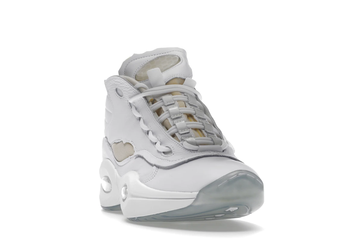 Vue 8 de Reebok Question Mid Maison Margiela Memory Of White