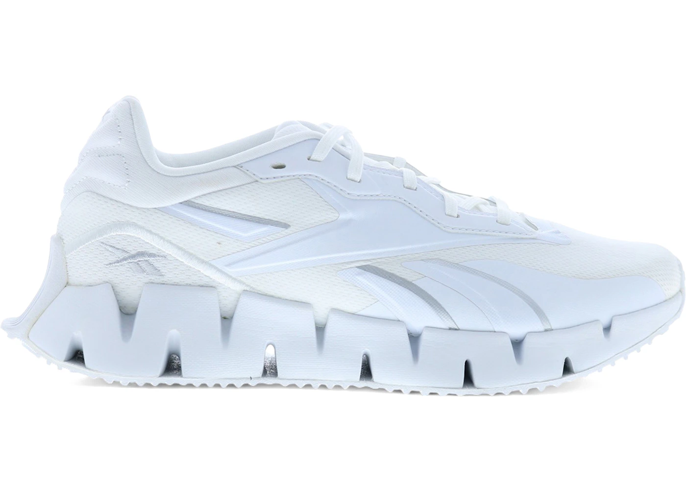 Reebok Zig Dynamica 4 White Silver Metallic 