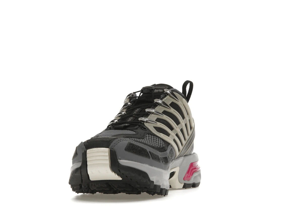 Vue 12 de Salomon ACS Pro Advanced Black Alloy Feather Grey Purple