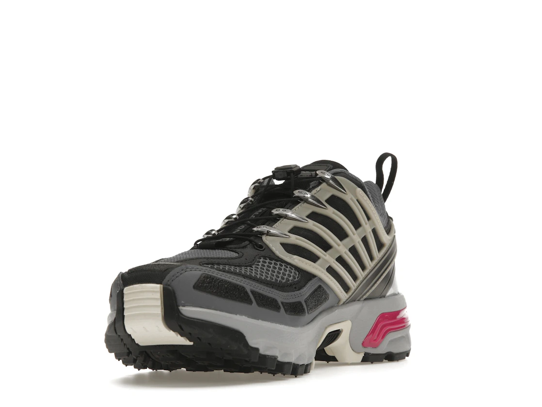 Vue 13 de Salomon ACS Pro Advanced Black Alloy Feather Grey Purple