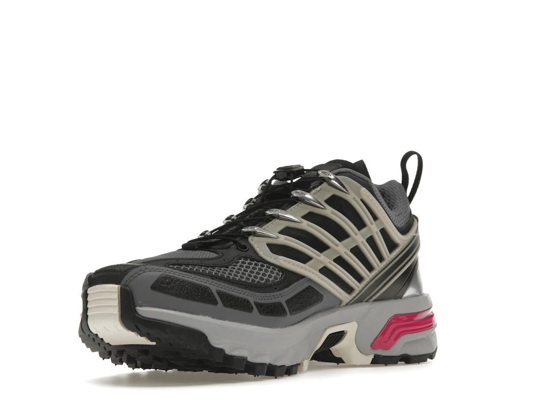 Vue 14 de Salomon ACS Pro Advanced Black Alloy Feather Grey Purple
