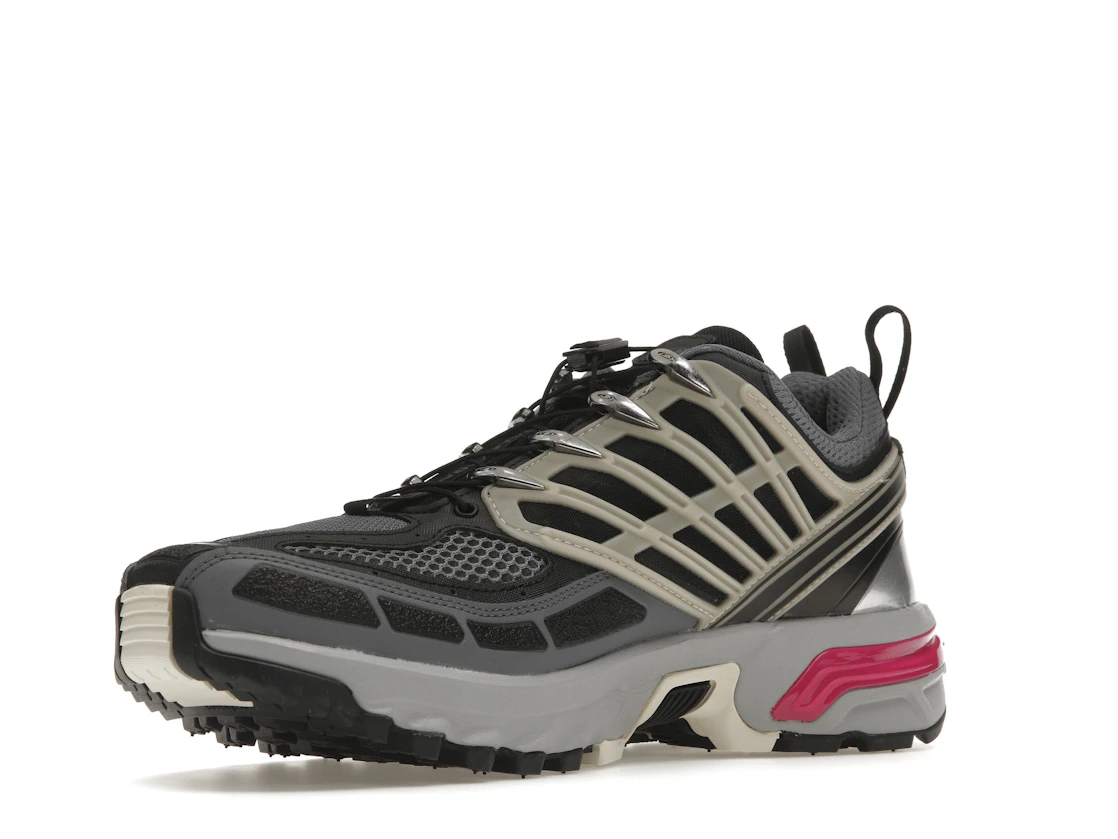 Vue 15 de Salomon ACS Pro Advanced Black Alloy Feather Grey Purple