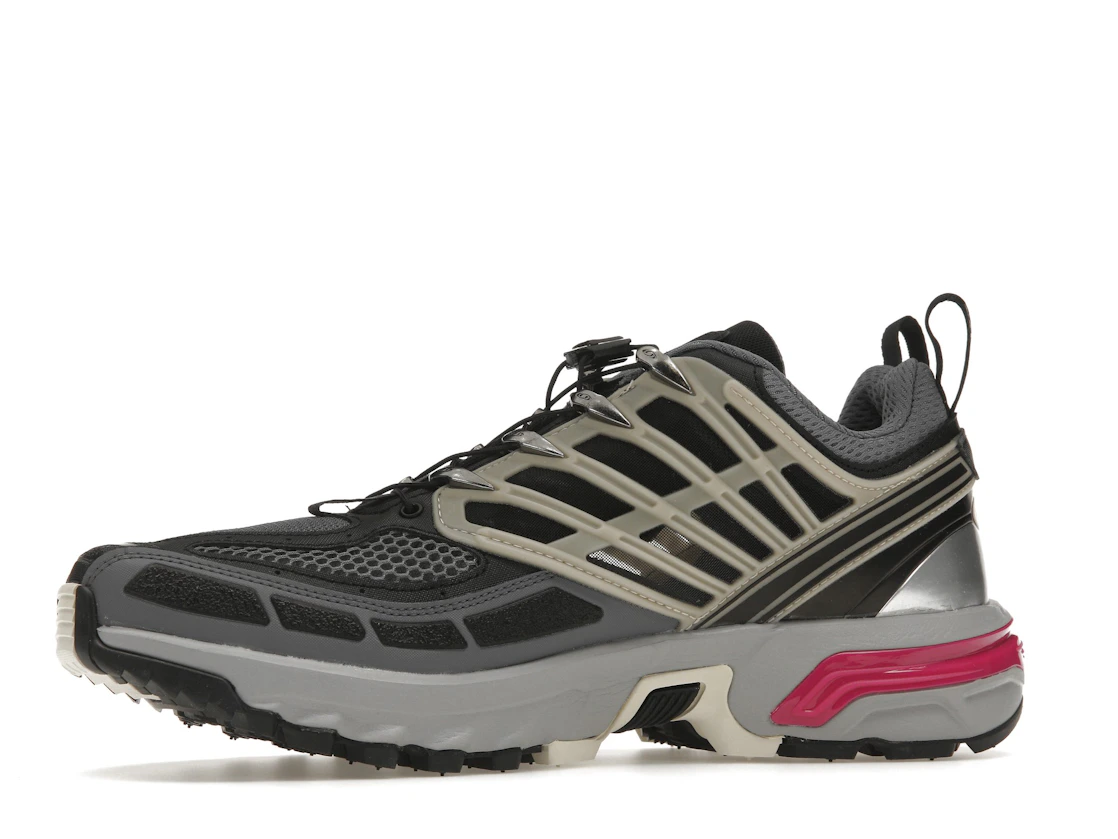 Vue 17 de Salomon ACS Pro Advanced Black Alloy Feather Grey Purple