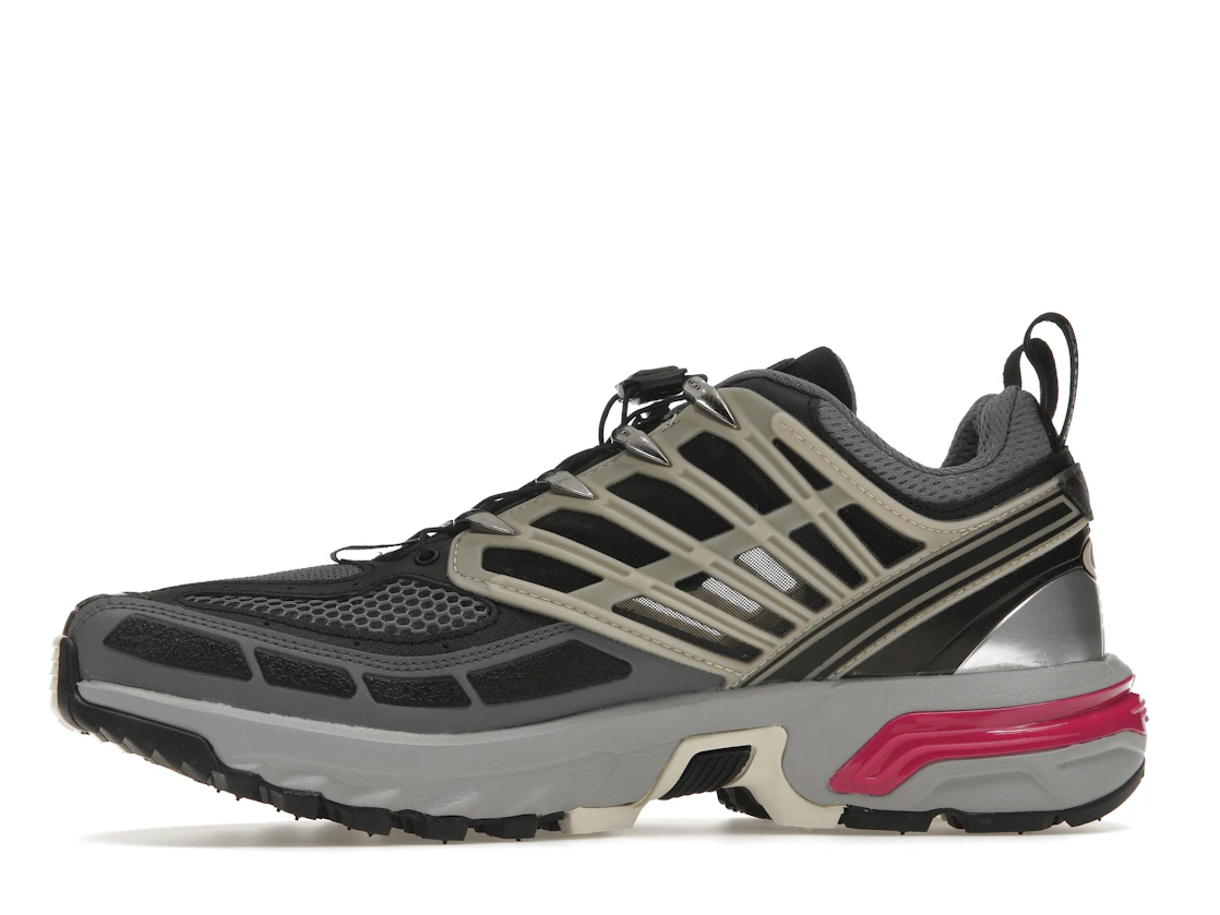 Vue 18 de Salomon ACS Pro Advanced Black Alloy Feather Grey Purple