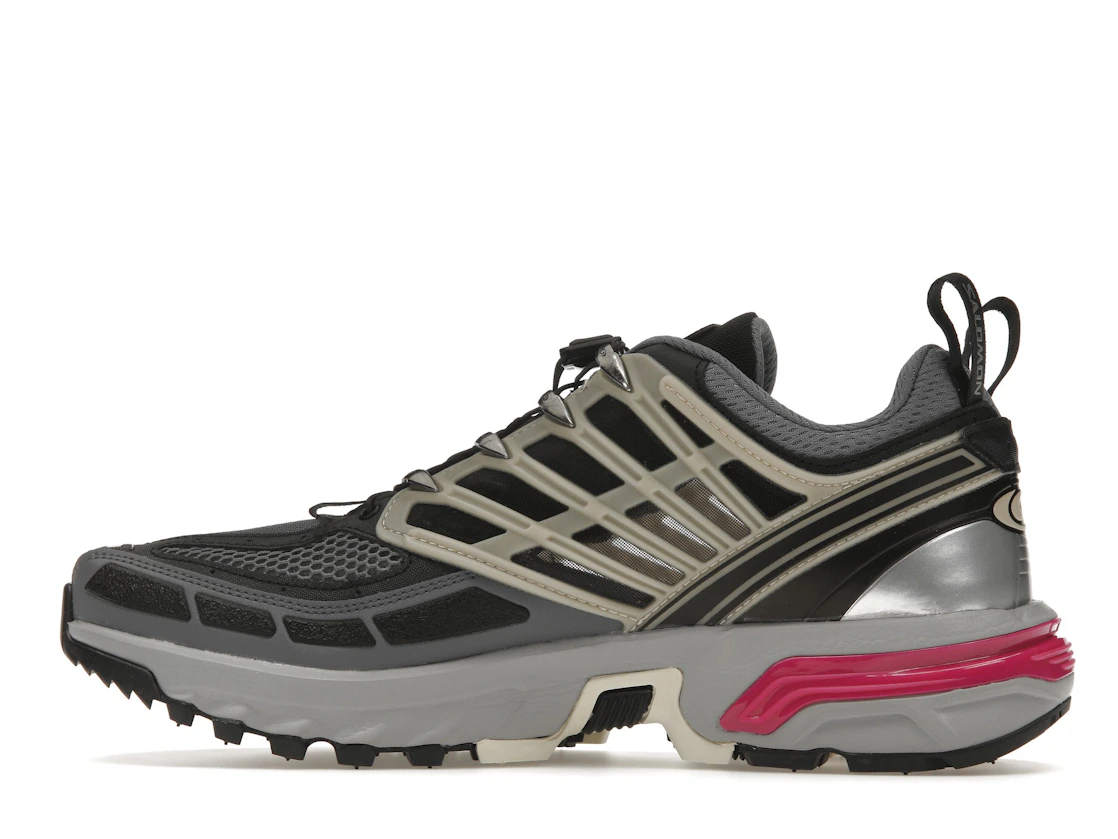 Vue 20 de Salomon ACS Pro Advanced Black Alloy Feather Grey Purple