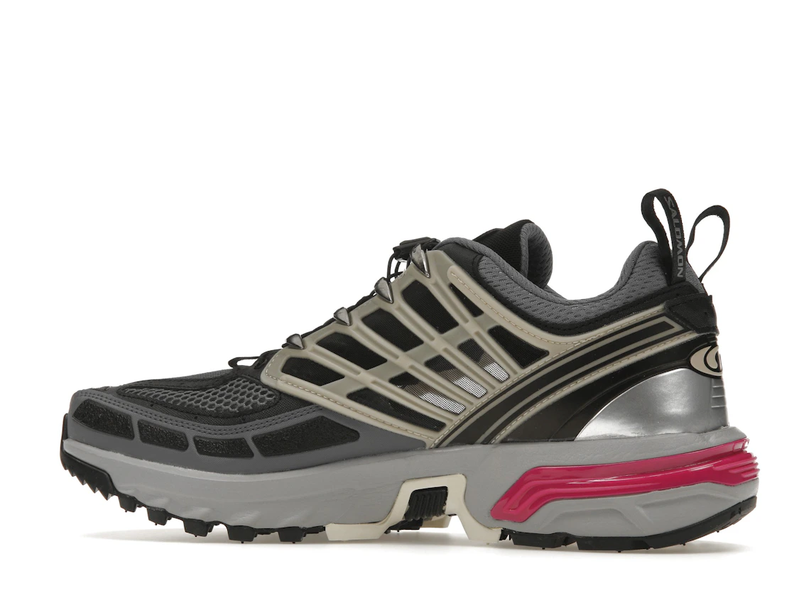 Vue 21 de Salomon ACS Pro Advanced Black Alloy Feather Grey Purple