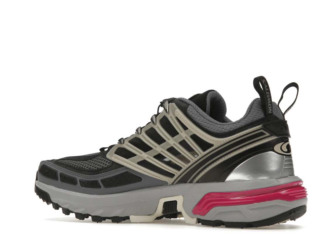 Vue 22 de Salomon ACS Pro Advanced Black Alloy Feather Grey Purple