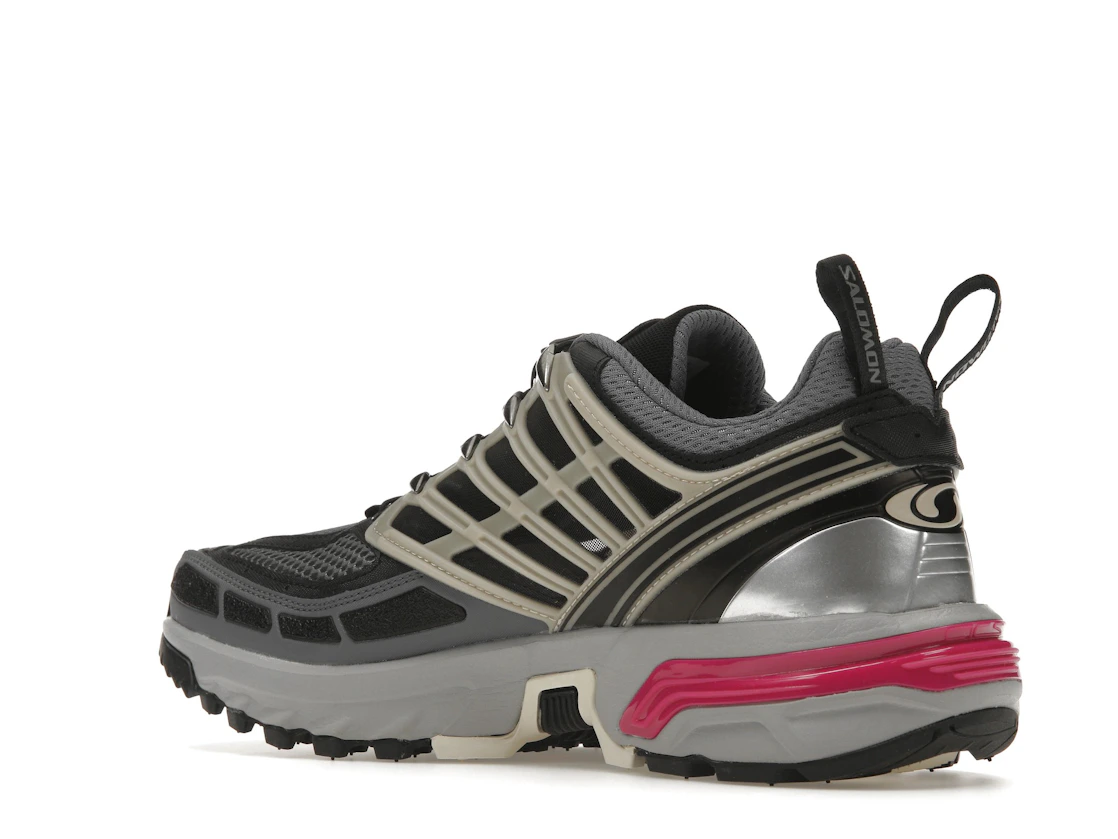 Vue 23 de Salomon ACS Pro Advanced Black Alloy Feather Grey Purple