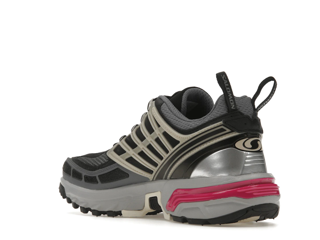 Vue 24 de Salomon ACS Pro Advanced Black Alloy Feather Grey Purple