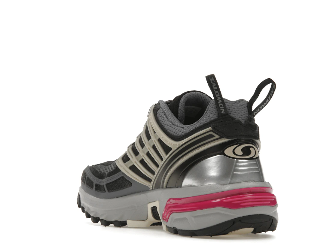 Vue 25 de Salomon ACS Pro Advanced Black Alloy Feather Grey Purple