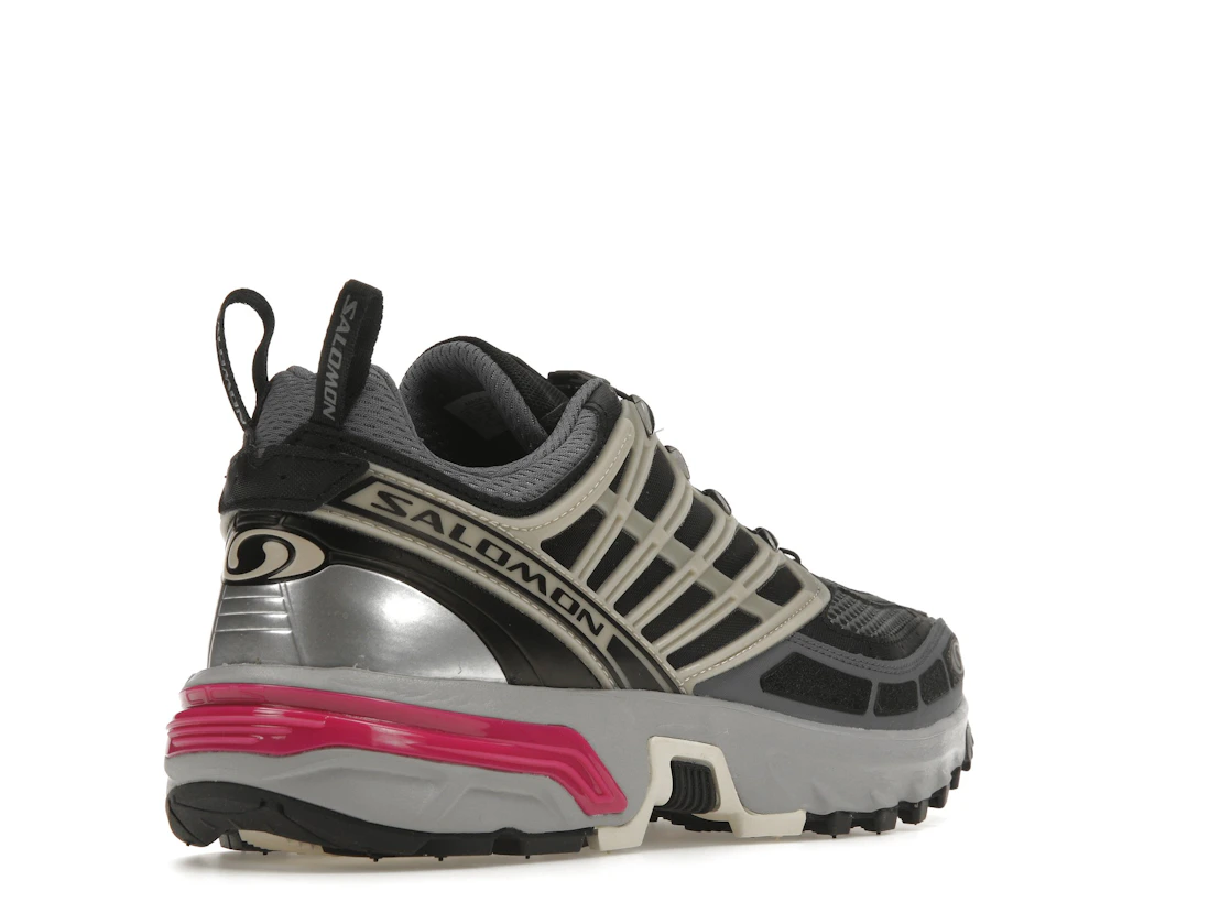 Vue 32 de Salomon ACS Pro Advanced Black Alloy Feather Grey Purple