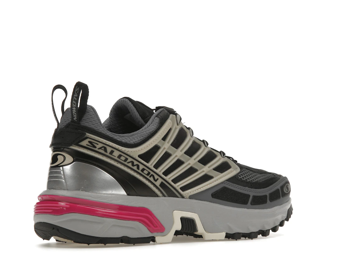 Vue 33 de Salomon ACS Pro Advanced Black Alloy Feather Grey Purple
