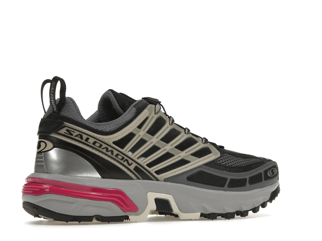 Vue 34 de Salomon ACS Pro Advanced Black Alloy Feather Grey Purple