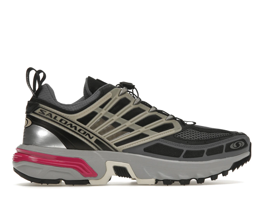 Vue 36 de Salomon ACS Pro Advanced Black Alloy Feather Grey Purple