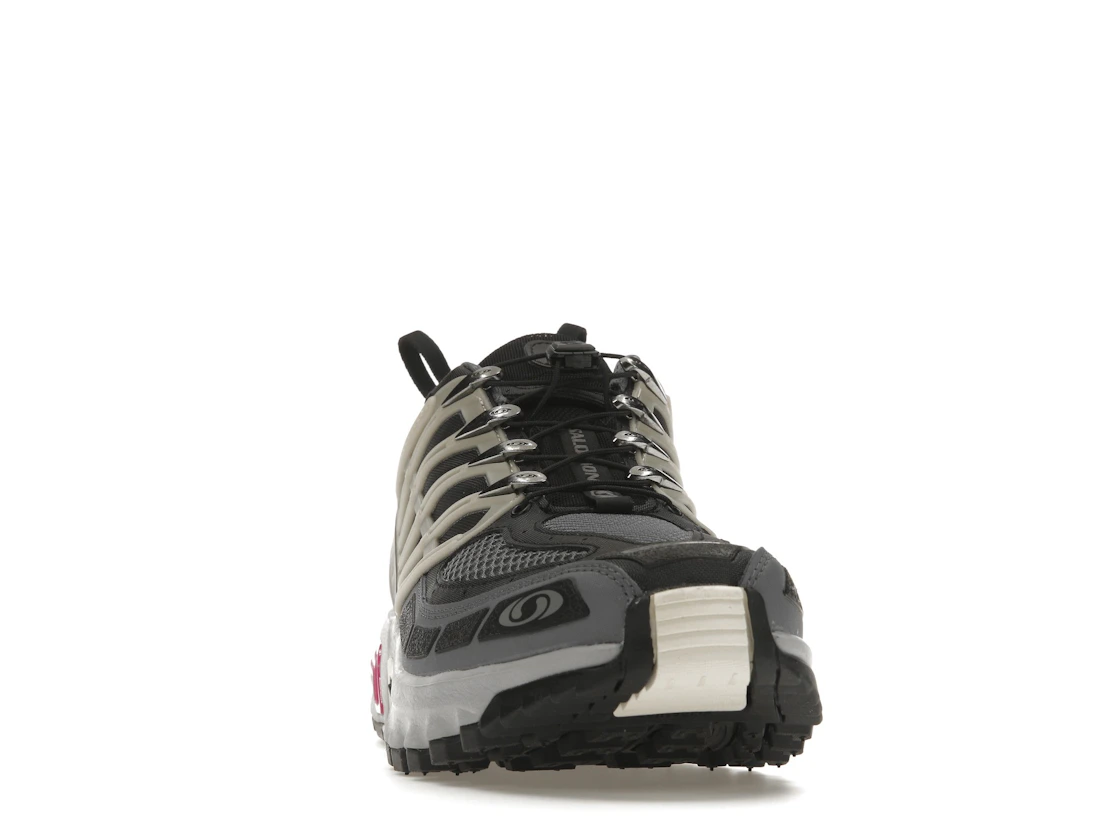 Vue 9 de Salomon ACS Pro Advanced Black Alloy Feather Grey Purple