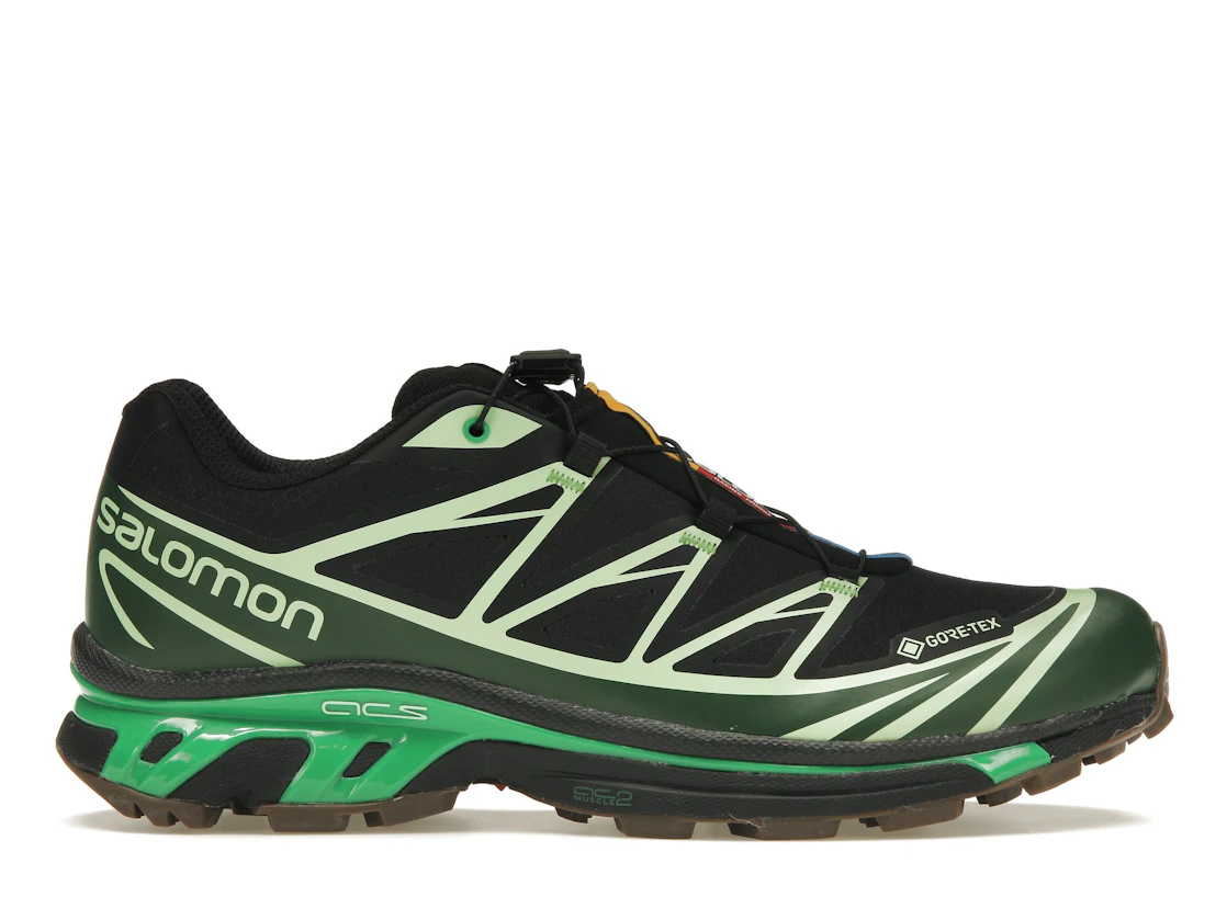 Vue 1 de Salomon Advanced XT-6 Gore-Tex Eden Green Ash