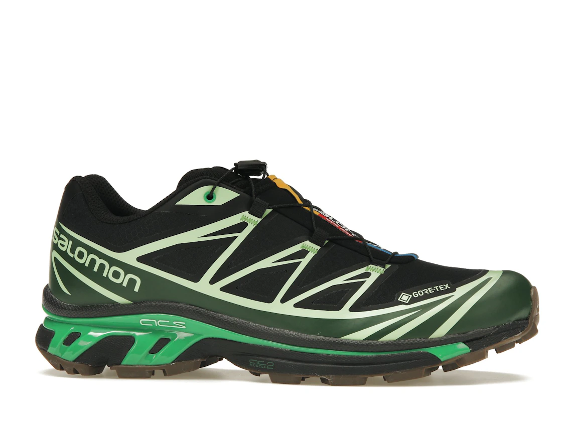 Vue 2 de Salomon Advanced XT-6 Gore-Tex Eden Green Ash