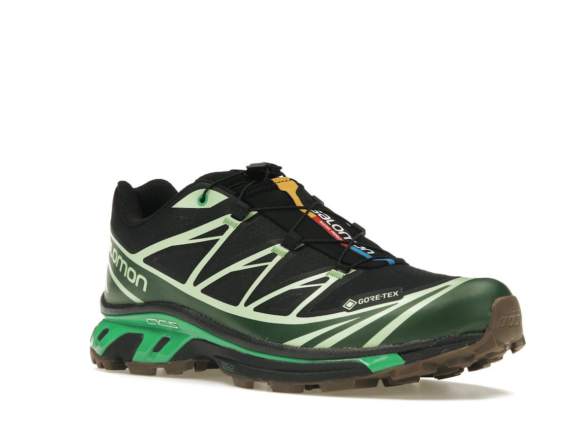 Vue 5 de Salomon Advanced XT-6 Gore-Tex Eden Green Ash