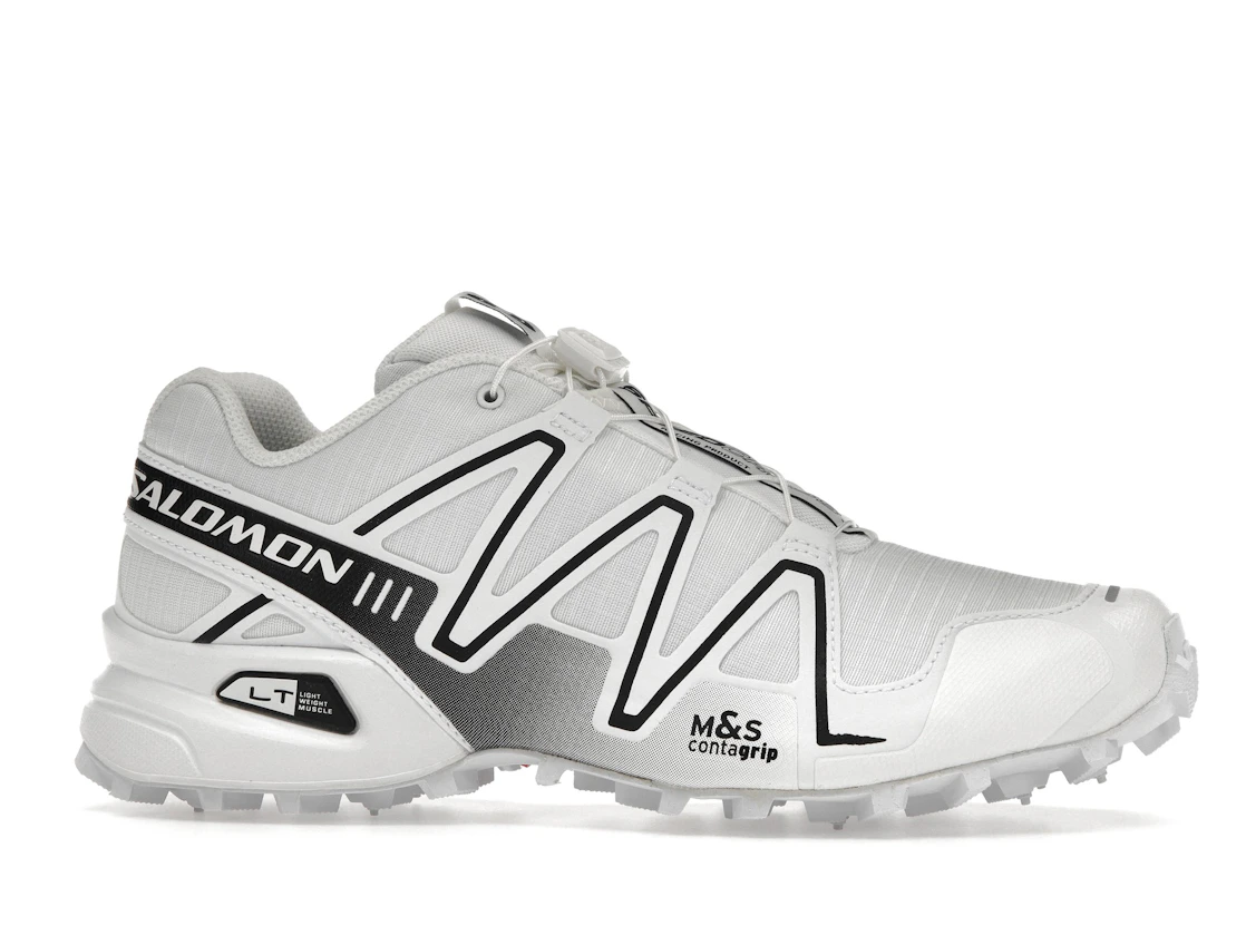 Vue 2 de Salomon Speedcross 3 White Alloy Black
