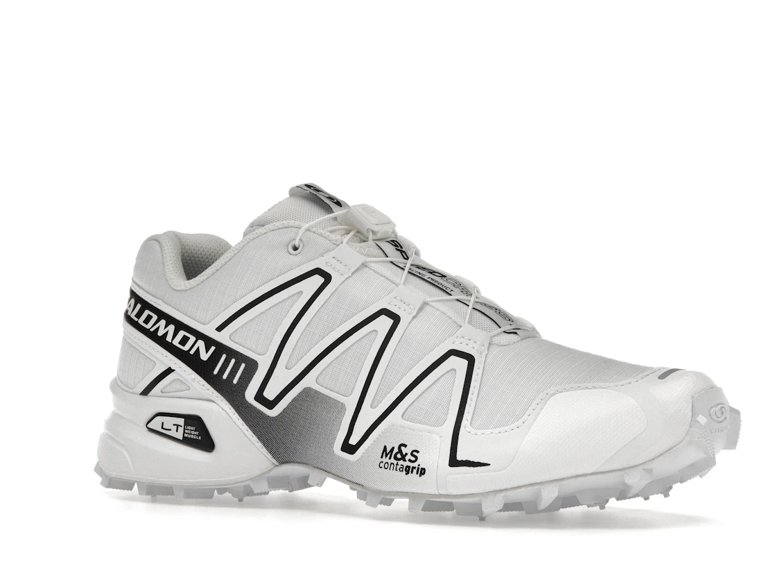 Vue 4 de Salomon Speedcross 3 White Alloy Black