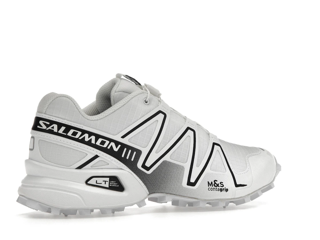 Vue 34 de Salomon Speedcross 3 White Alloy Black