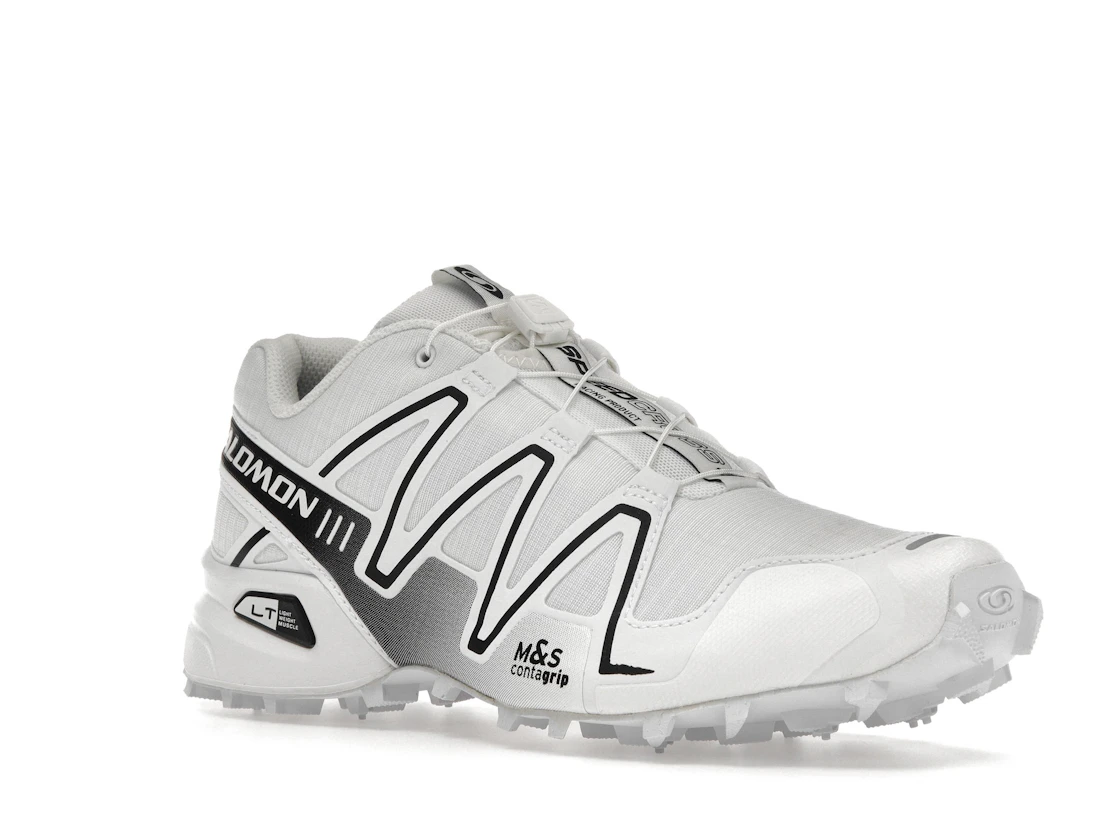 Vue 5 de Salomon Speedcross 3 White Alloy Black