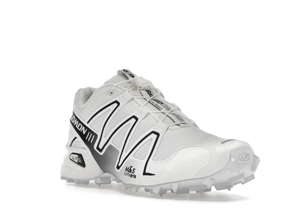 Vue 6 de Salomon Speedcross 3 White Alloy Black