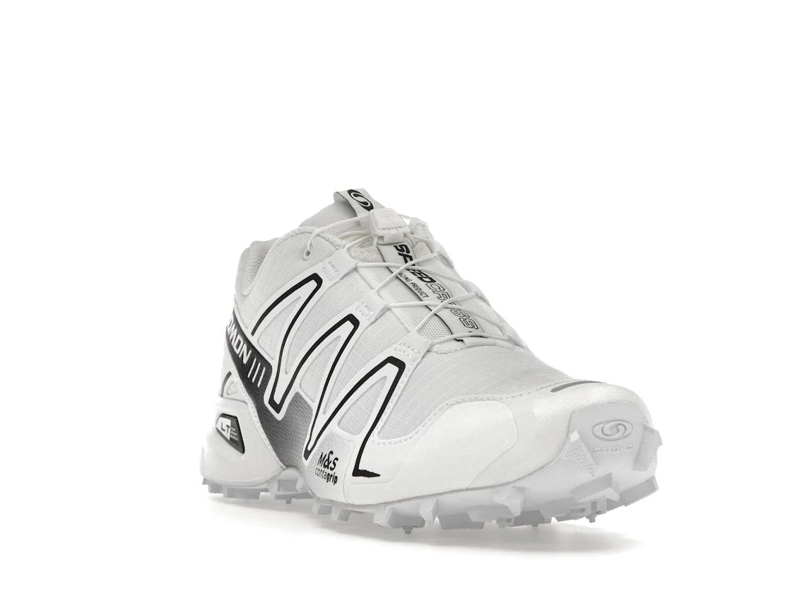 Vue 7 de Salomon Speedcross 3 White Alloy Black