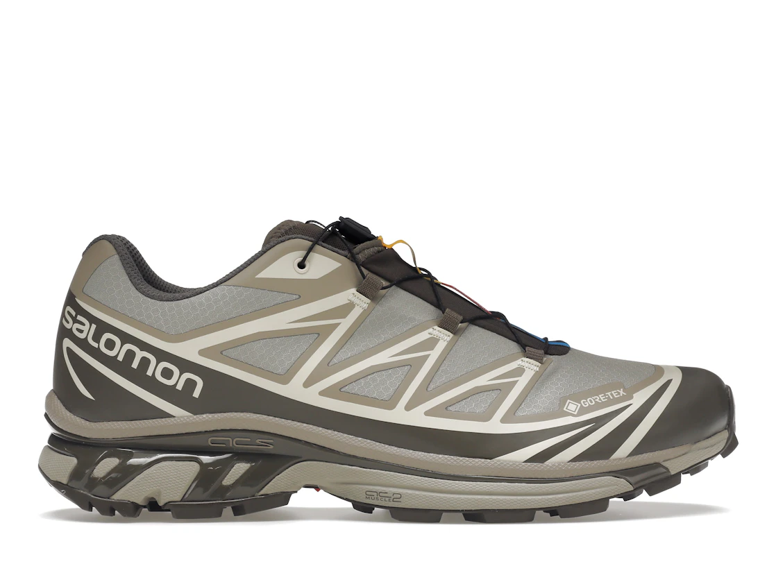 Vue 1 de Salomon XT-6 Gore-Tex Vintage Khaki