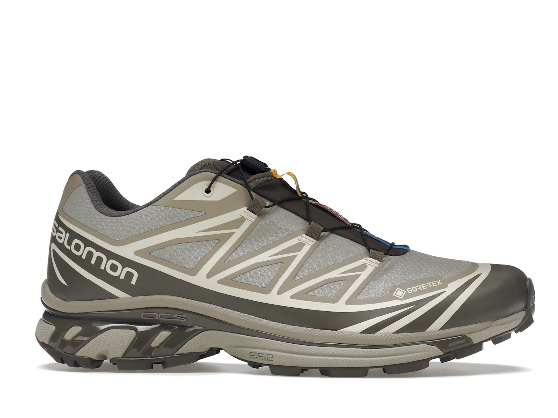 Vue 2 de Salomon XT-6 Gore-Tex Vintage Khaki