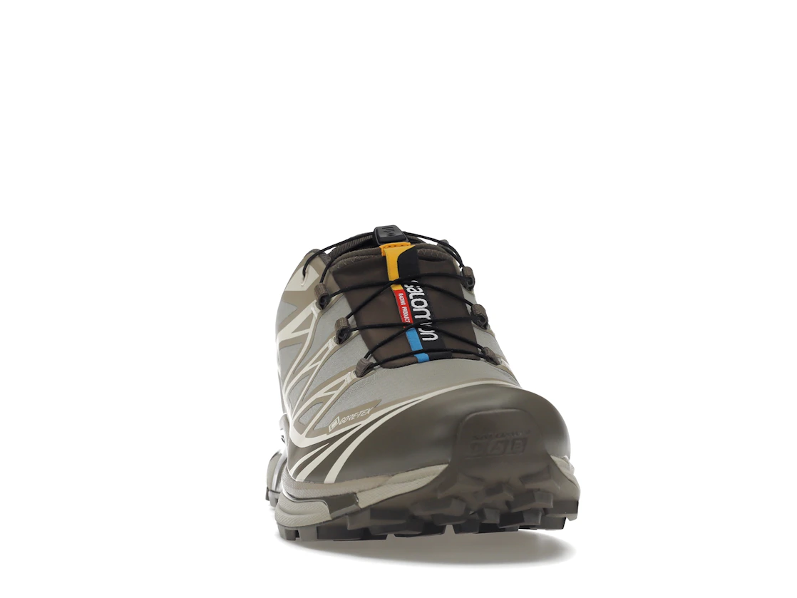 Vue 9 de Salomon XT-6 Gore-Tex Vintage Khaki