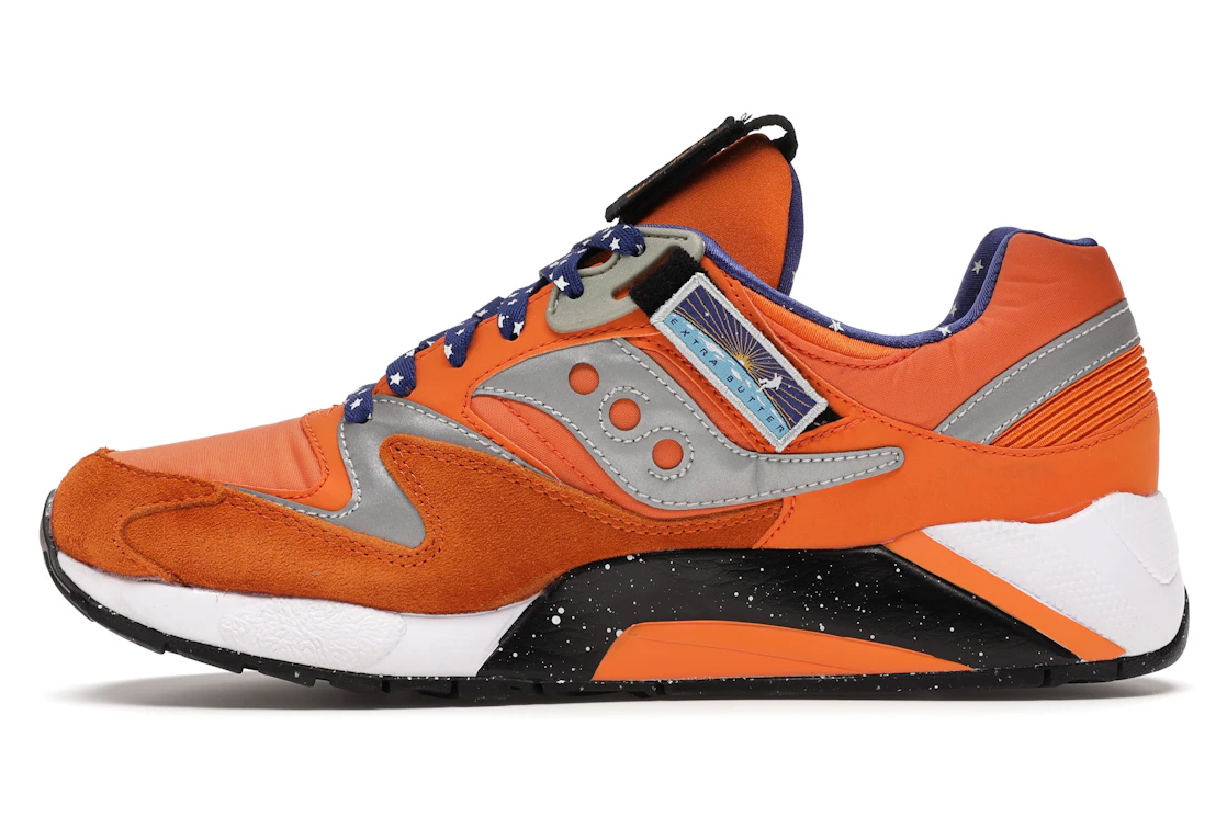 Vue 19 de Saucony Grid 9000 Extra Butter ACES
