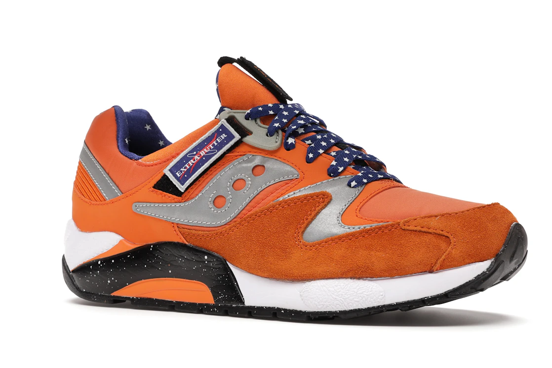 Vue 4 de Saucony Grid 9000 Extra Butter ACES