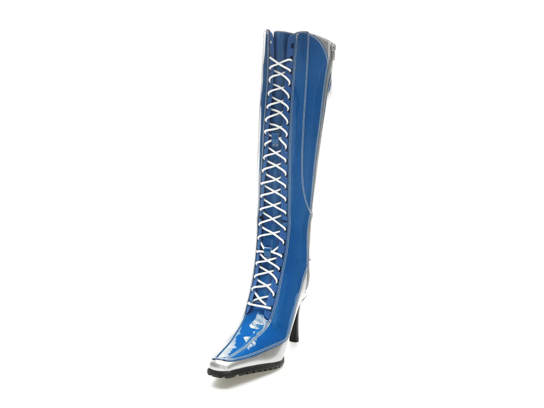 Vue 13 de Timberland 14" Lace-Up Zip Boot Veneda Carter Bright Blue 