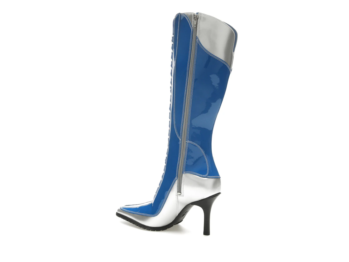 Vue 22 de Timberland 14" Lace-Up Zip Boot Veneda Carter Bright Blue 