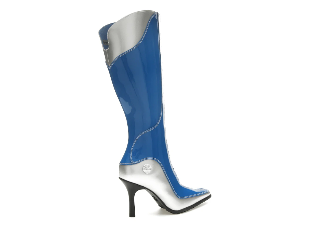 Vue 34 de Timberland 14" Lace-Up Zip Boot Veneda Carter Bright Blue 