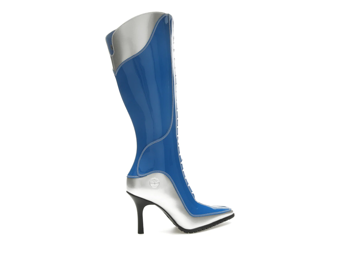 Vue 35 de Timberland 14" Lace-Up Zip Boot Veneda Carter Bright Blue 