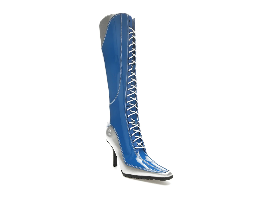 Vue 6 de Timberland 14" Lace-Up Zip Boot Veneda Carter Bright Blue 